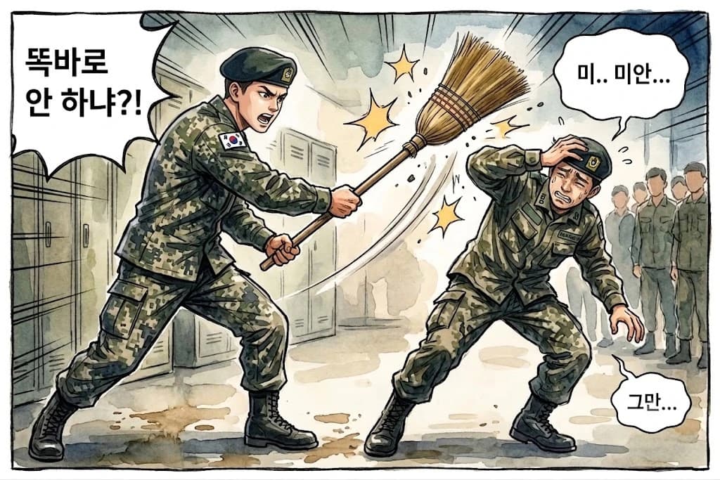 군사재판변호사와 상담한 의뢰인이 특수폭행 혐의를 받게 된 경위