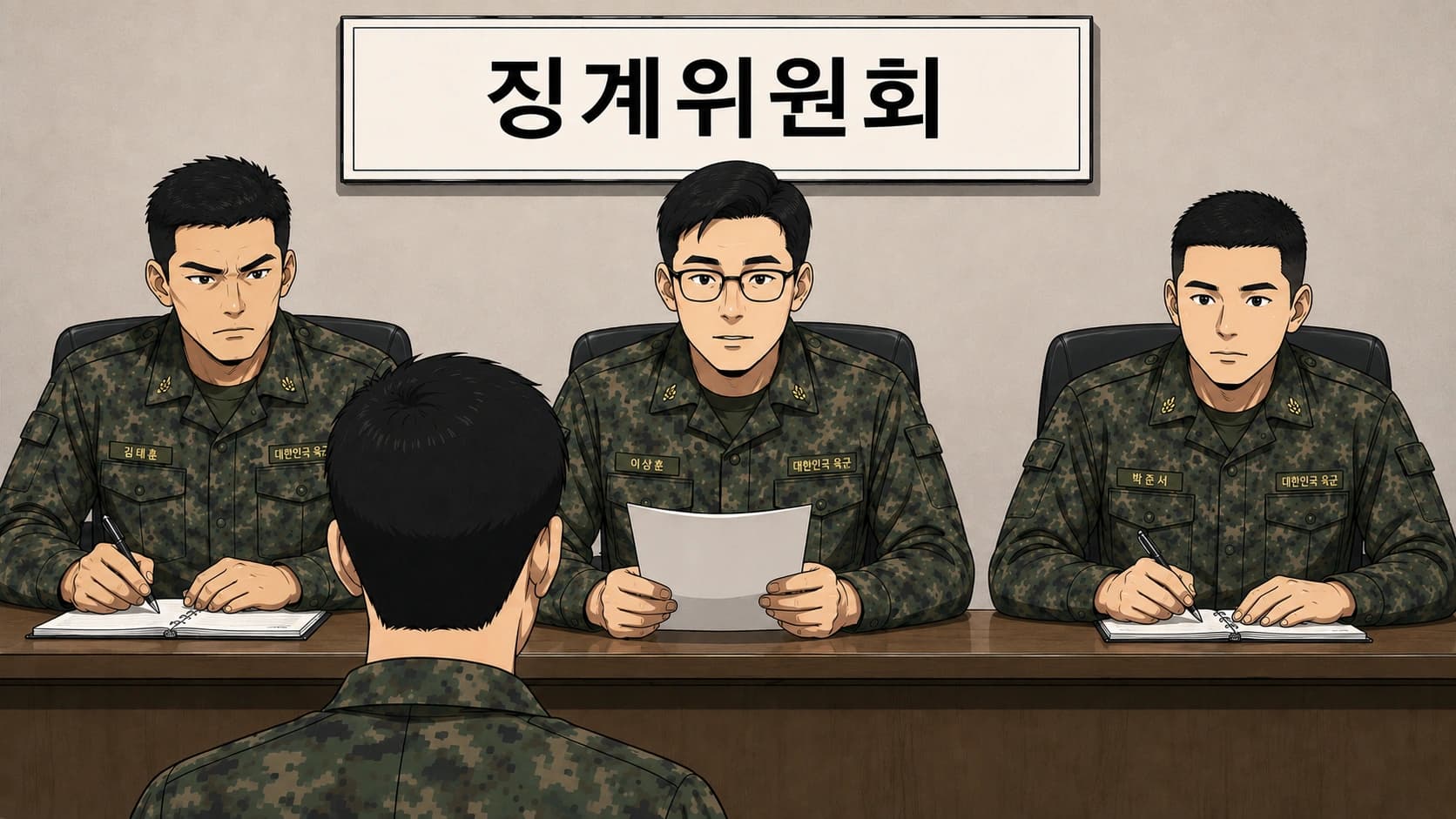 군인징게, 상관모욕죄로 징계위원회에 회부된 의뢰인